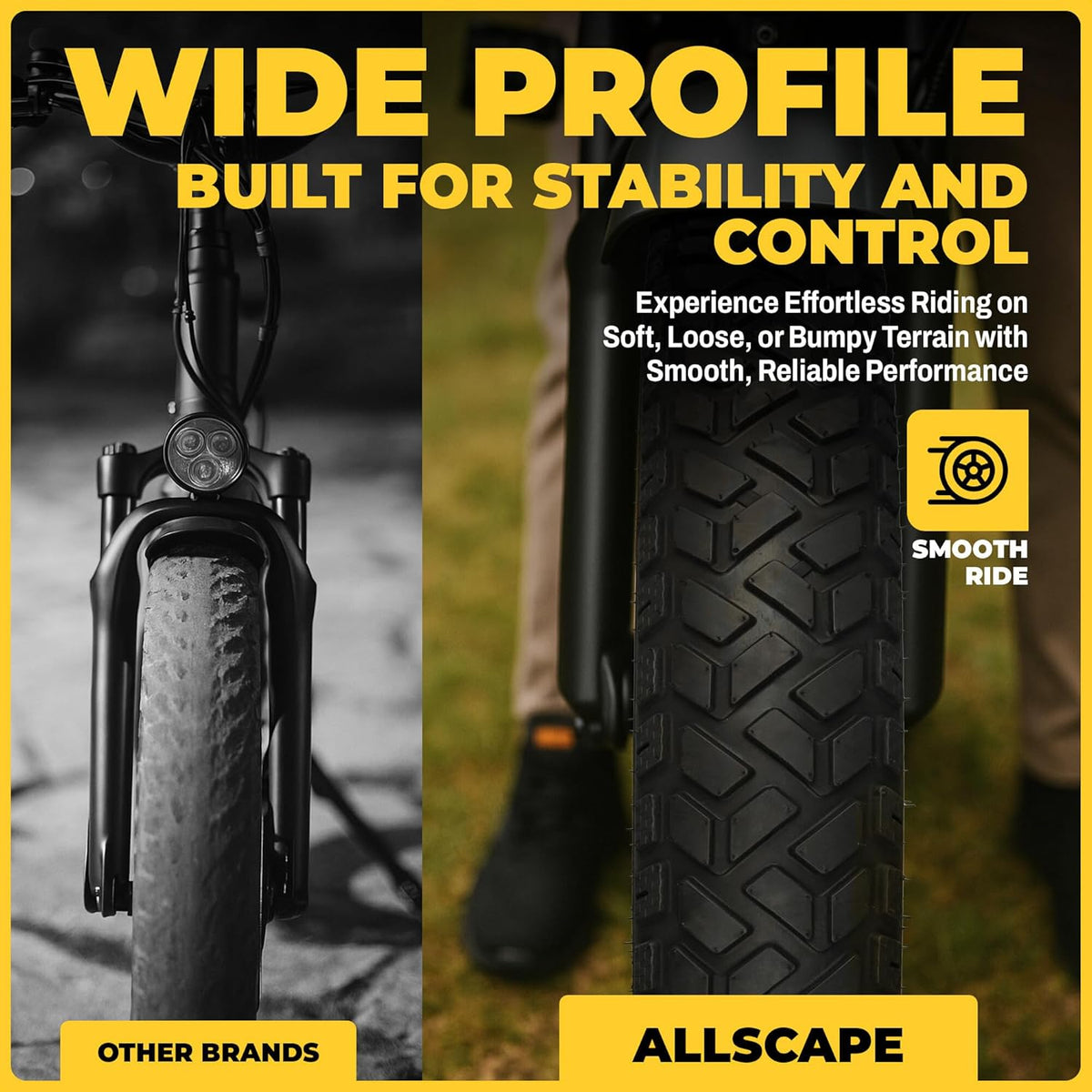 HEB ALLSCAPE® Fat Tire 26x4 (Includes 1 Tire Only)
