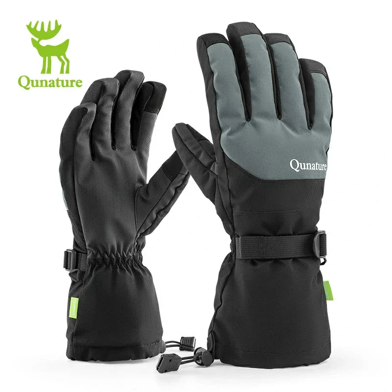 Qunature Insulated Touchscreen Ski Gloves