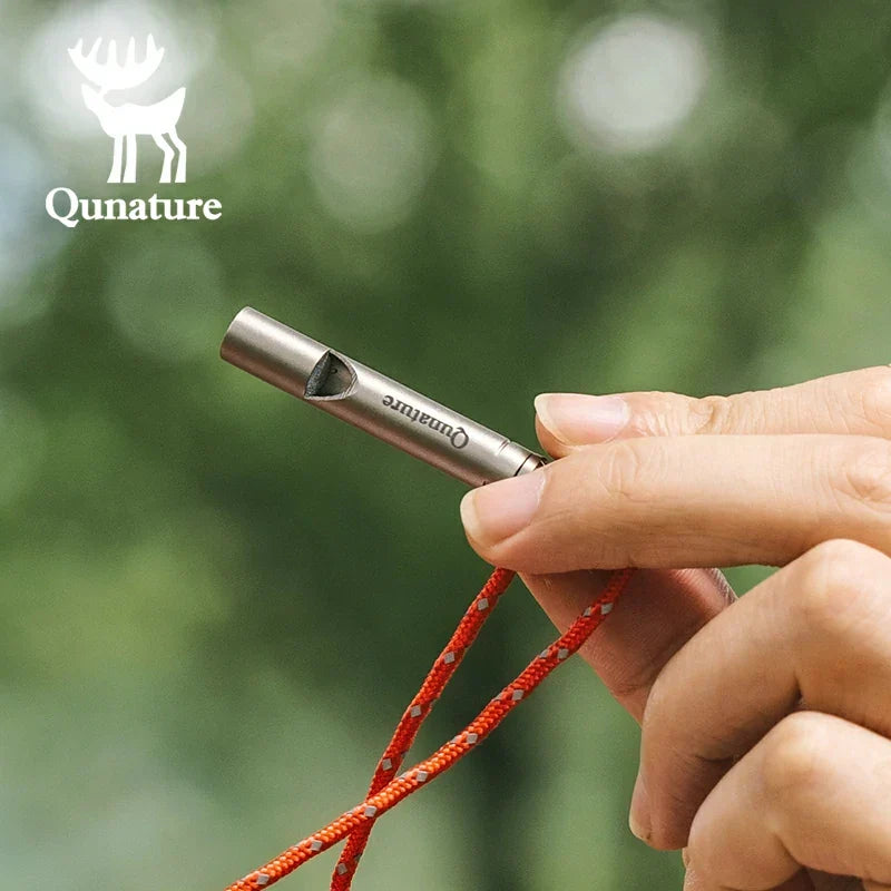 Qunature Titanium Emergency Whistle – 120 dB