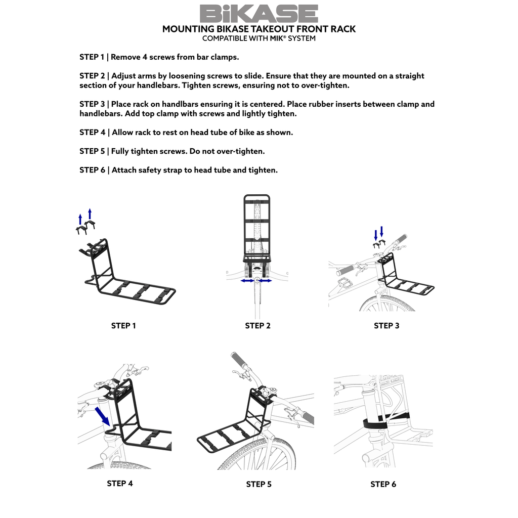 BiKASE Takeout Front Rack - MIK Compatible - view 9