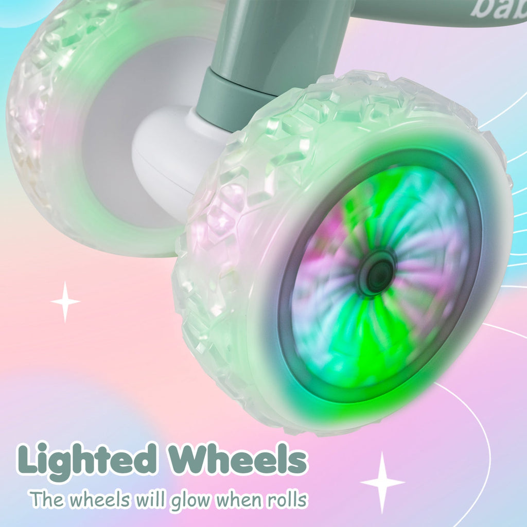 Adjustable Toddler Balance Bike with Light-Up Wheels - view 9