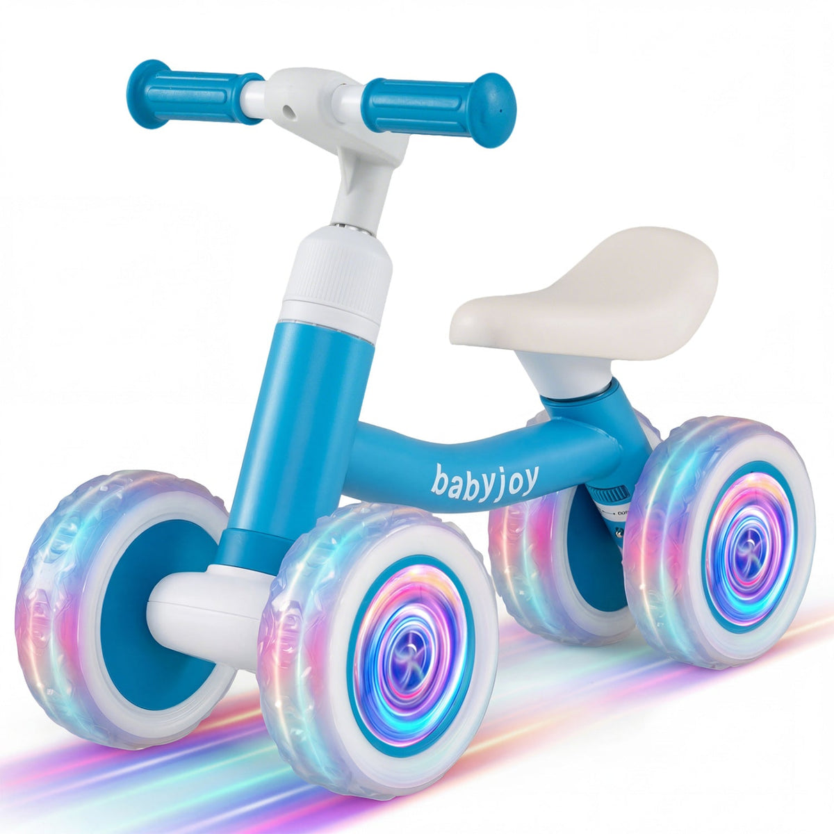 Adjustable Toddler Balance Bike with Light-Up Wheels - view 3