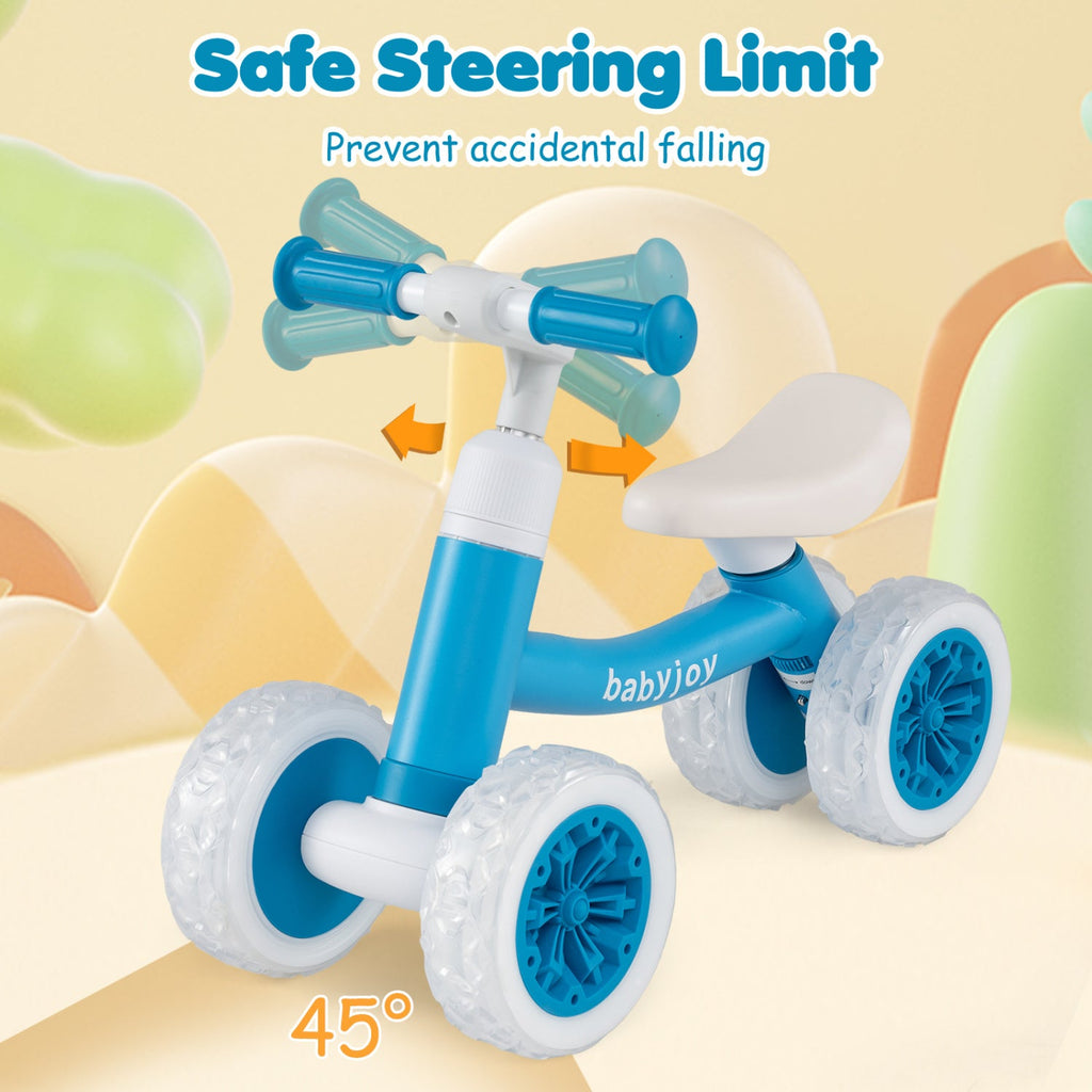 Adjustable Toddler Balance Bike with Light-Up Wheels - view 22