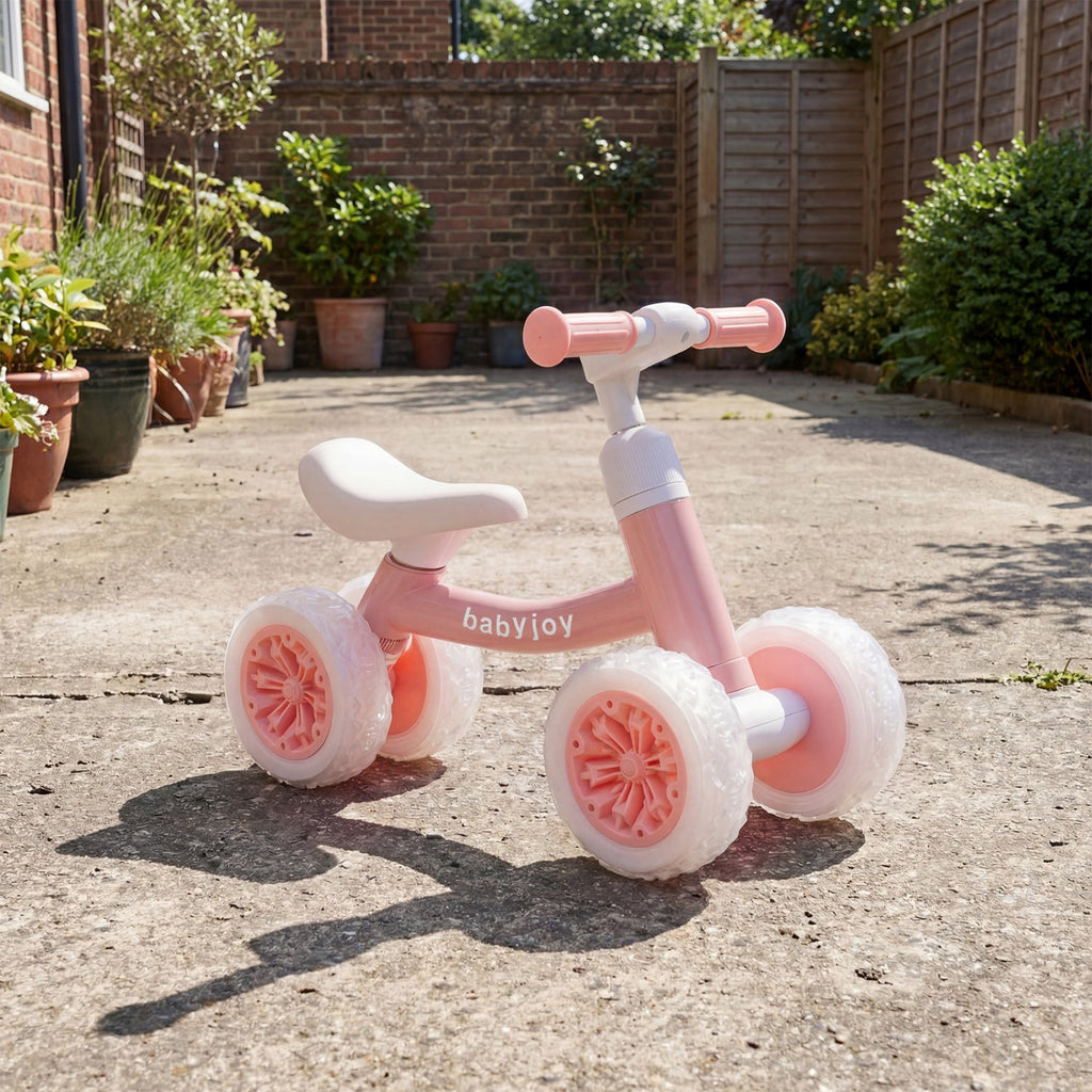 Adjustable Toddler Balance Bike with Light-Up Wheels - view 11