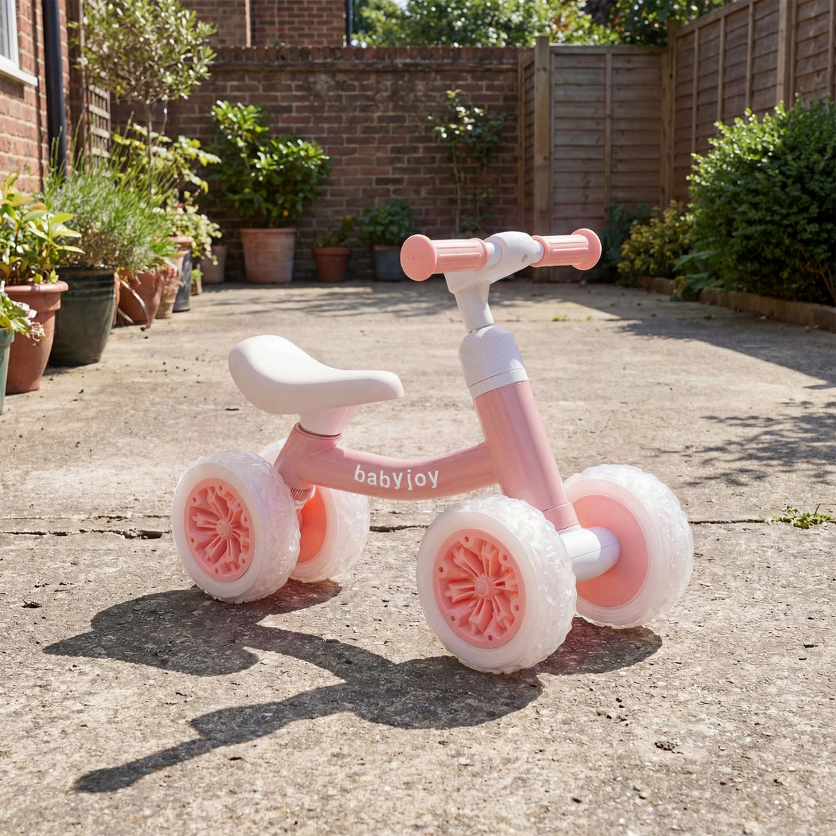 Adjustable Toddler Balance Bike with Light-Up Wheels - view 11