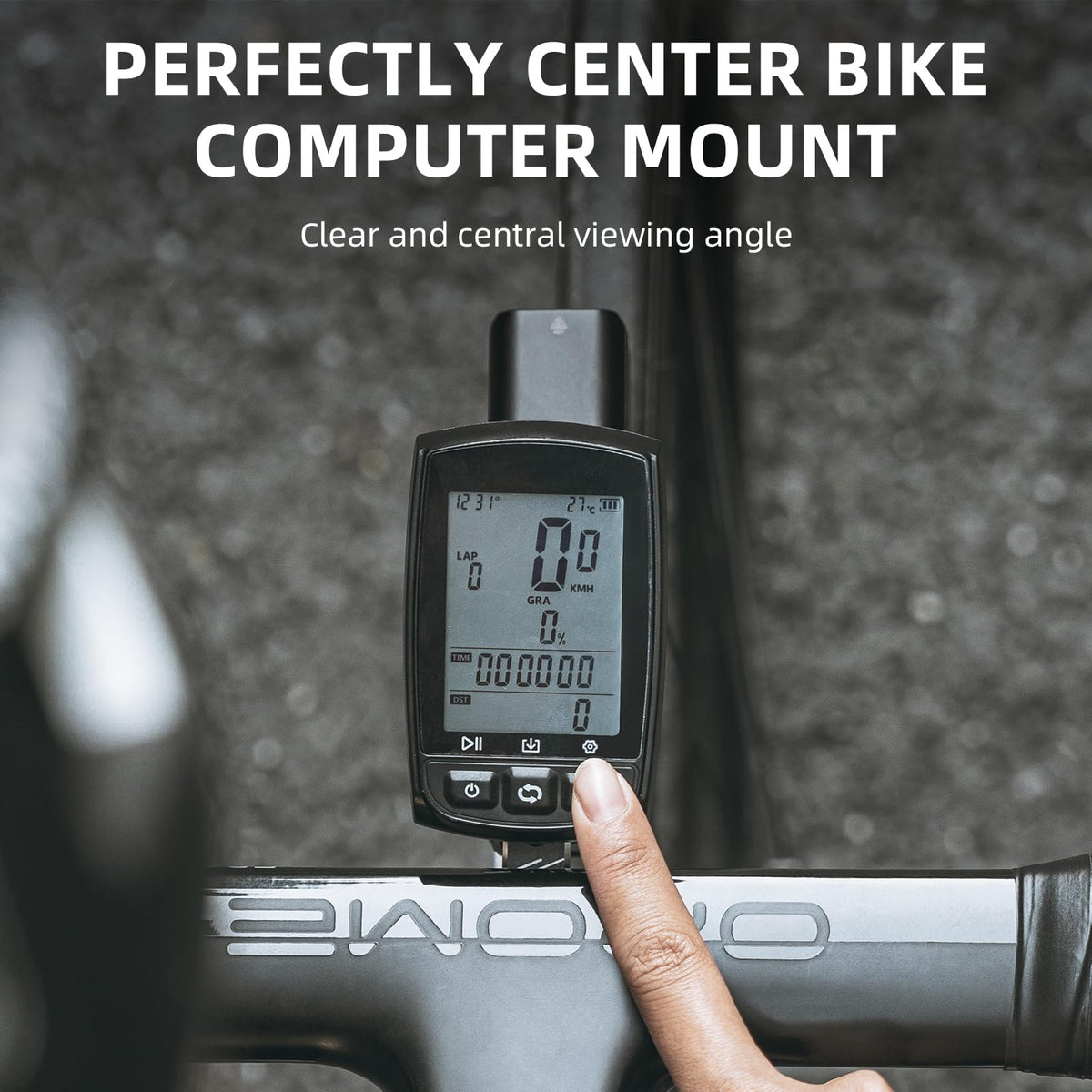 Aluminum Bike Computer & Camera Mount