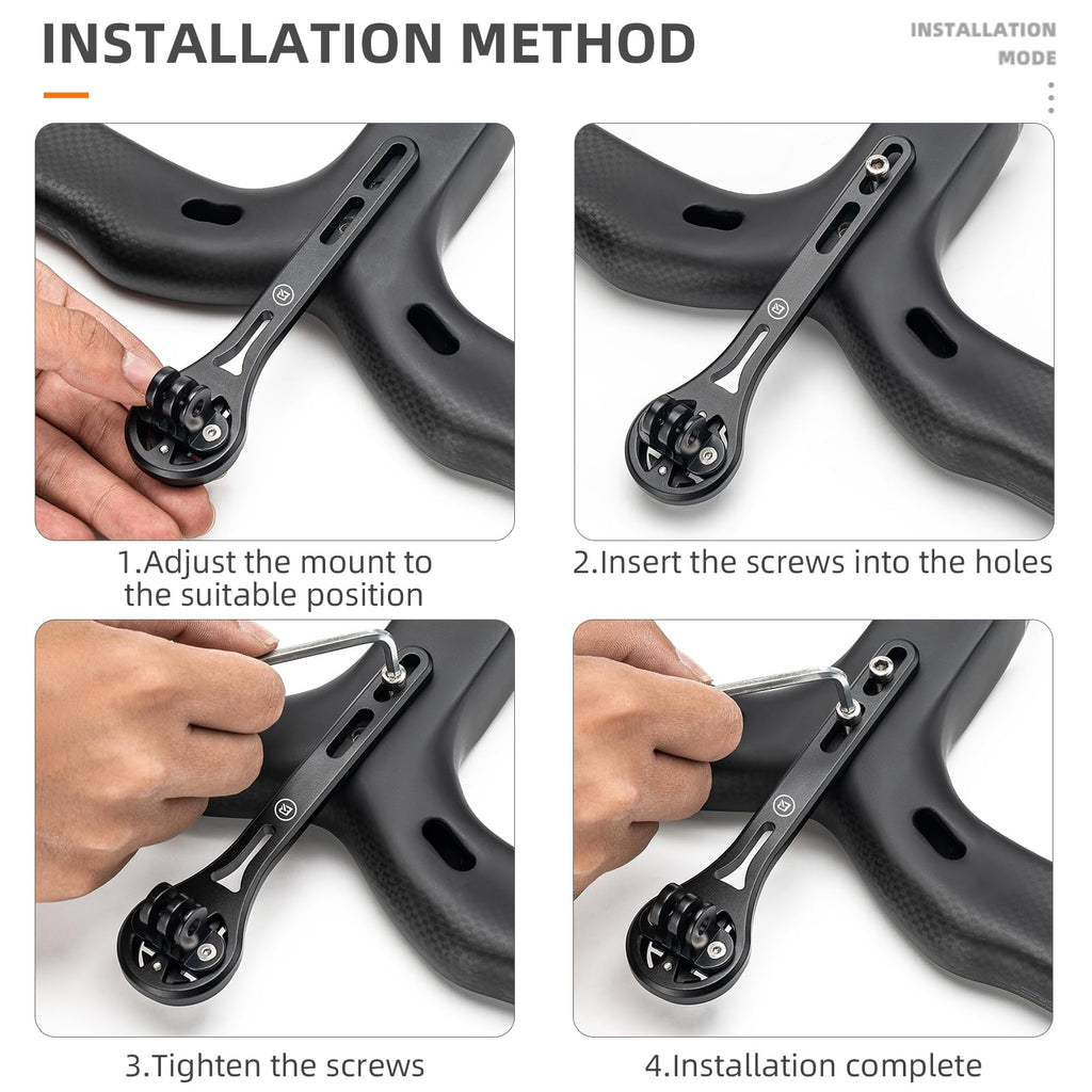 Aluminum Bike Computer & Camera Mount