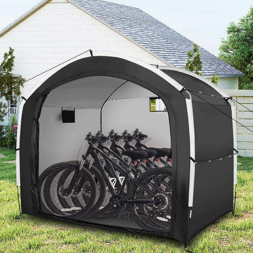 5-Bike Oxford Fabric Storage Tent - view 2