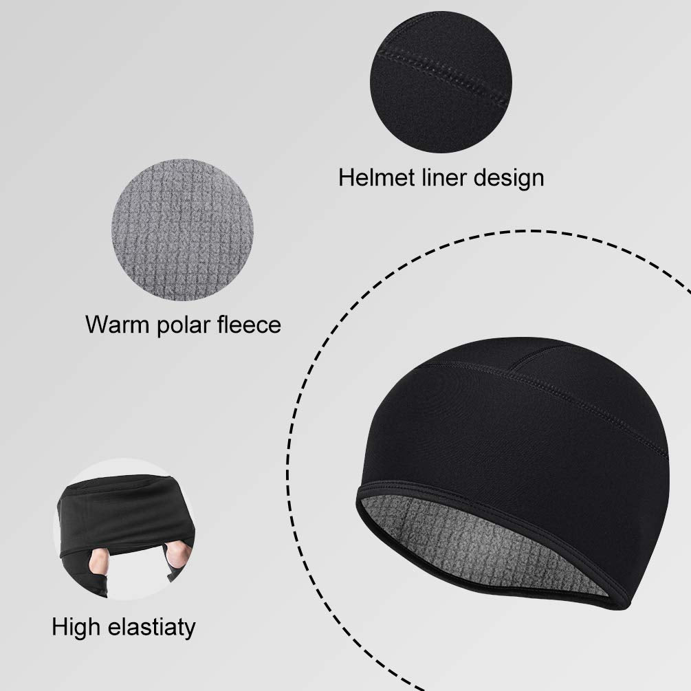 Thermal Moisture-Wicking Helmet Liner Cap