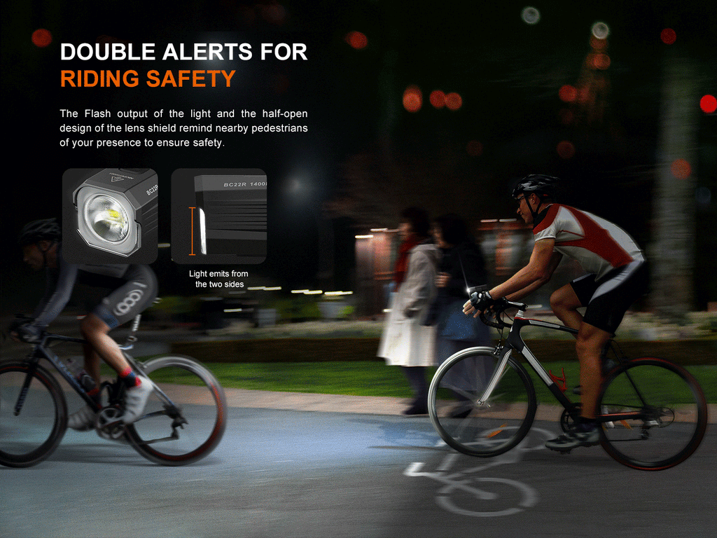 Fenix BC22R High-Performance Road Bike Light - view 9