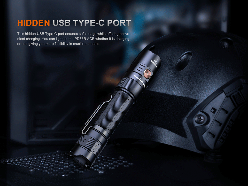 Fenix PD35R ACE Multi-mode Tactical Flashlight - view 14
