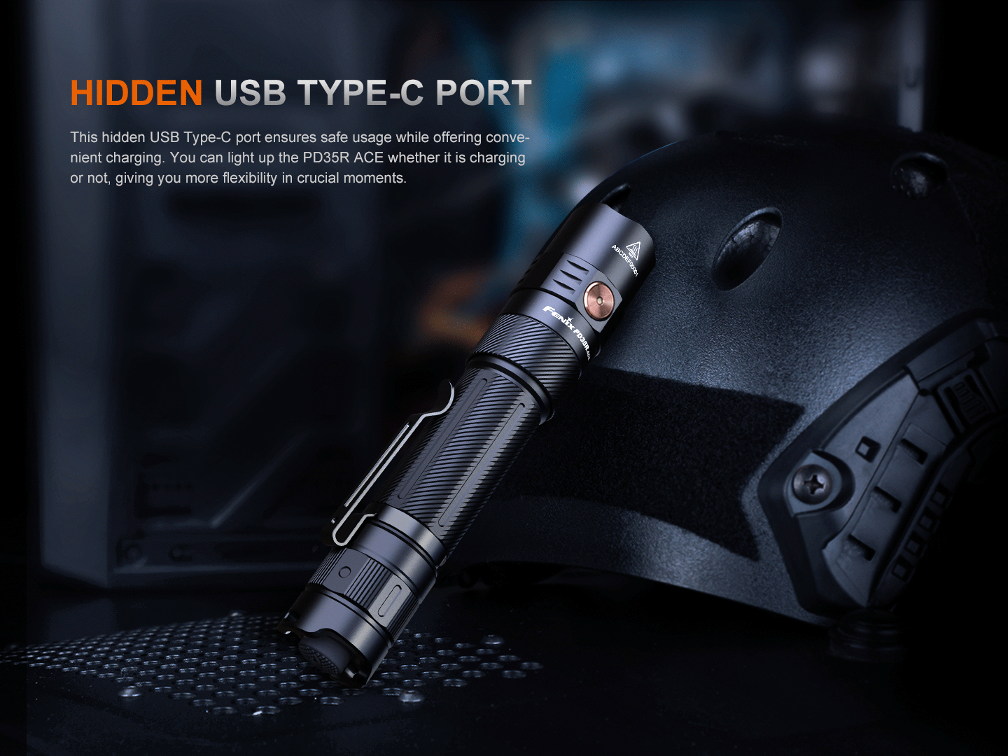 Fenix PD35R ACE Multi-mode Tactical Flashlight - view 14