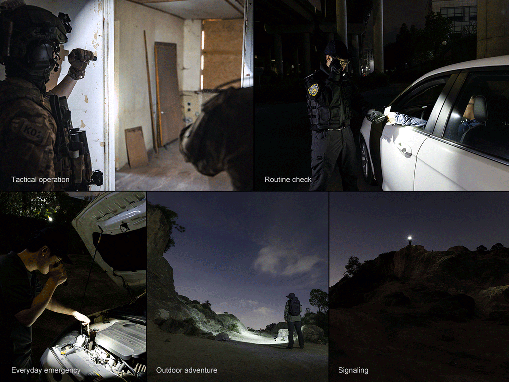 Fenix PD35R ACE Multi-mode Tactical Flashlight - view 13