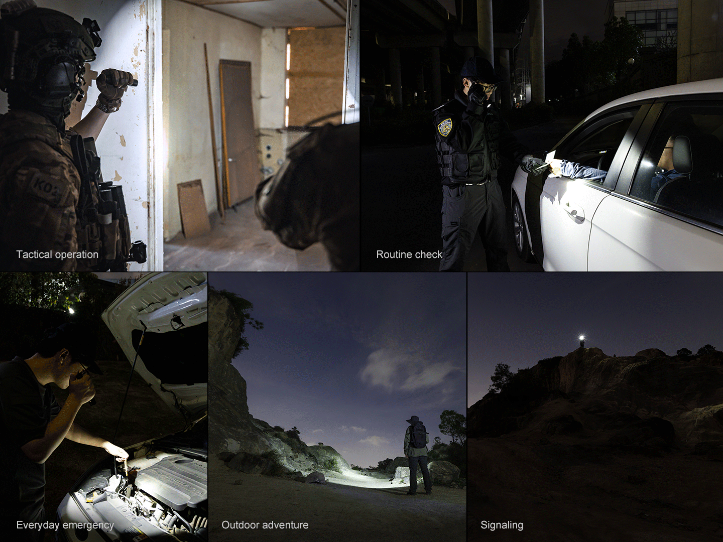 Fenix PD35R ACE Multi-mode Tactical Flashlight - view 13