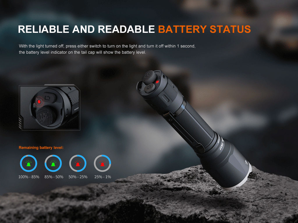 Fenix TK17 Dual Switch Tactical Flashlight - view 5
