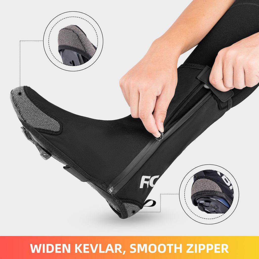 ROCKBROS Heated Cycling Shoe Covers – 5000 mAh Battery