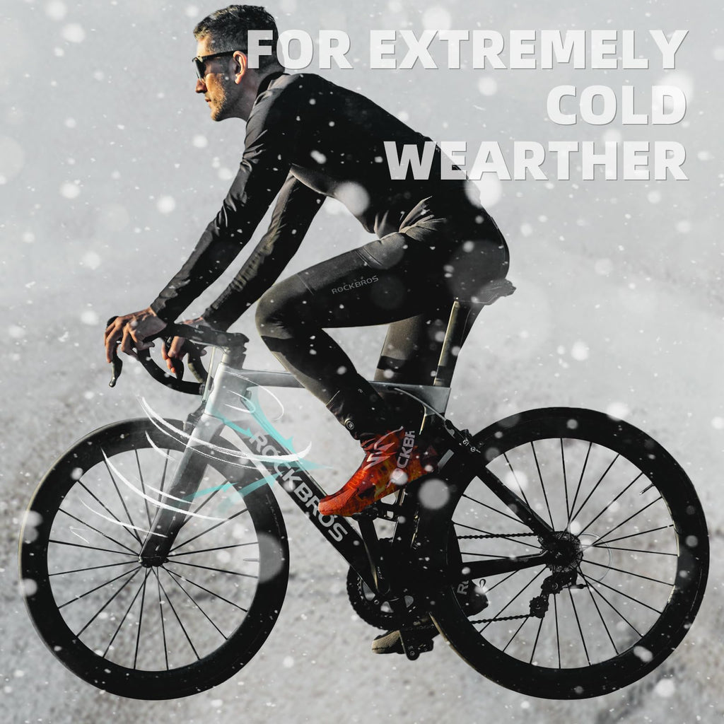 ROCKBROS Heated Cycling Shoe Covers – 5000 mAh Battery