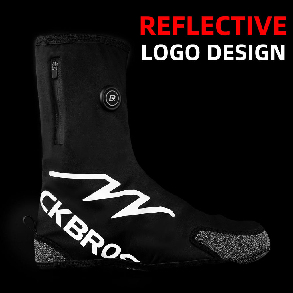 ROCKBROS Heated Cycling Shoe Covers – 5000 mAh Battery