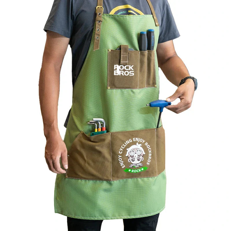 Multi-Pocket Workshop Apron