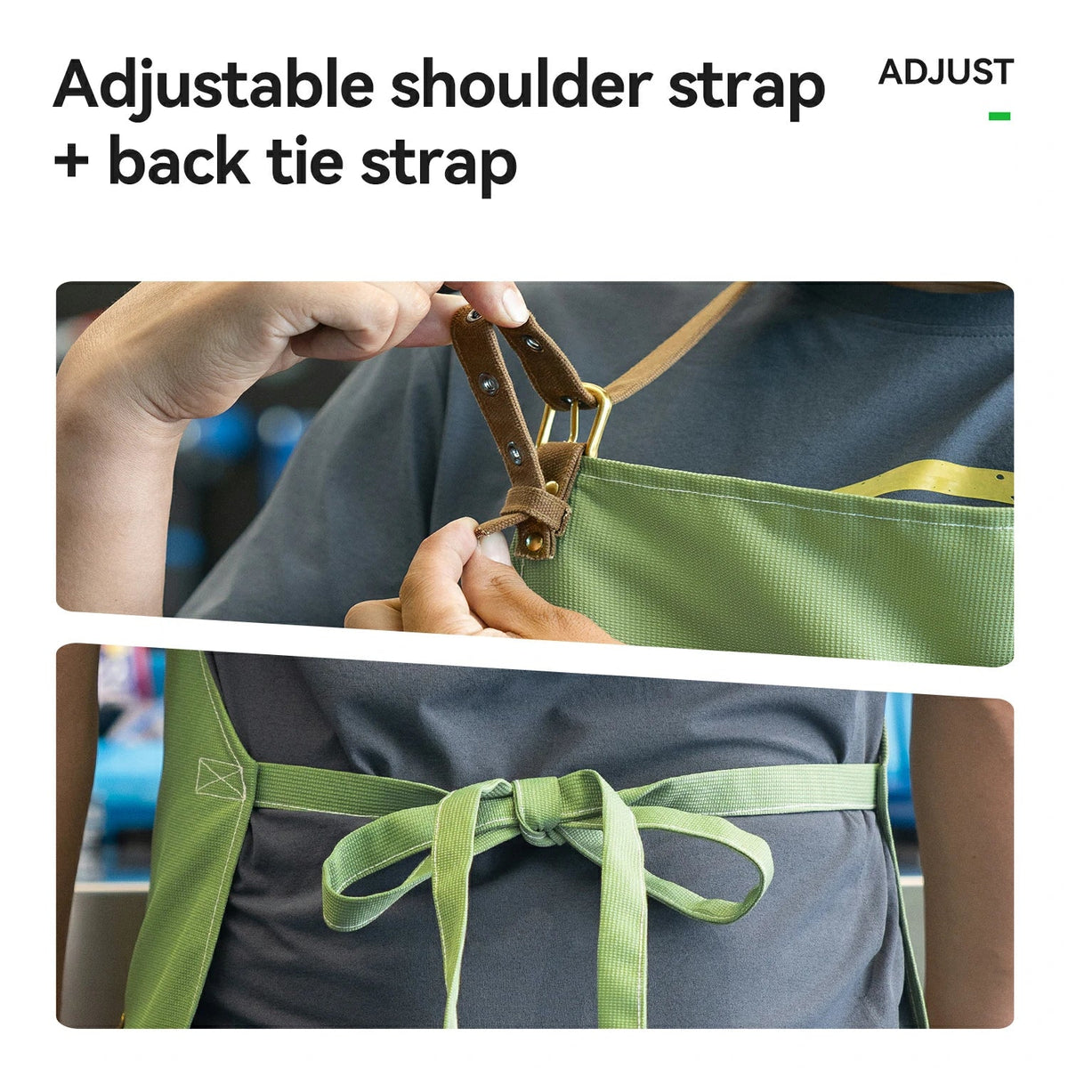 Multi-Pocket Workshop Apron