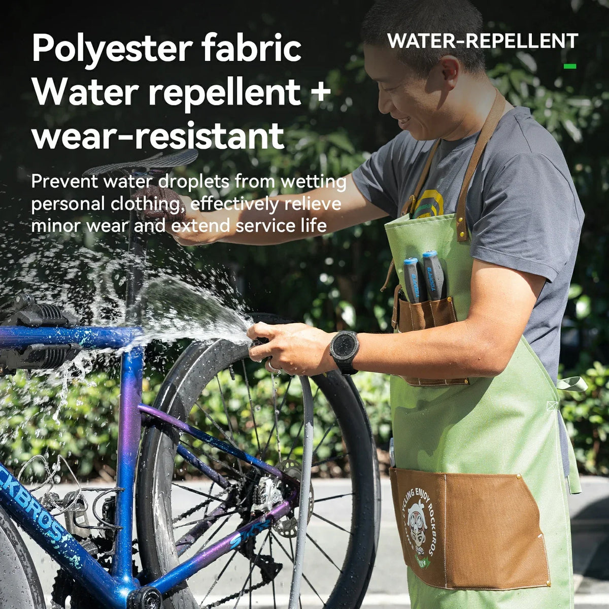 Multi-Pocket Workshop Apron