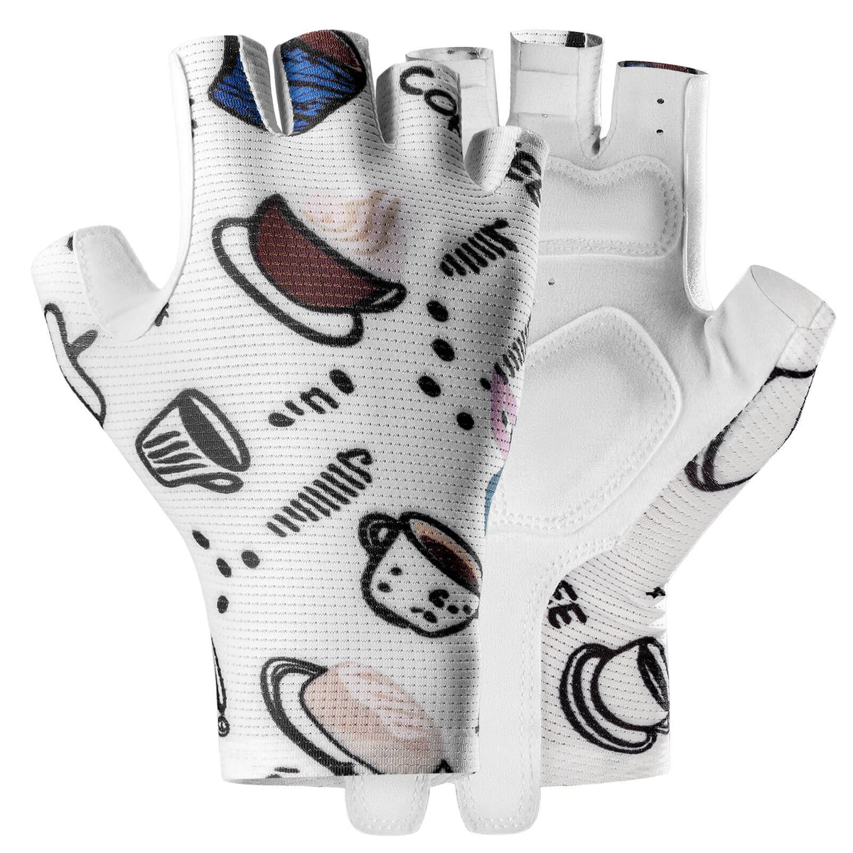 ROCKBROS Women's Padded Half-Finger Cycling Gloves