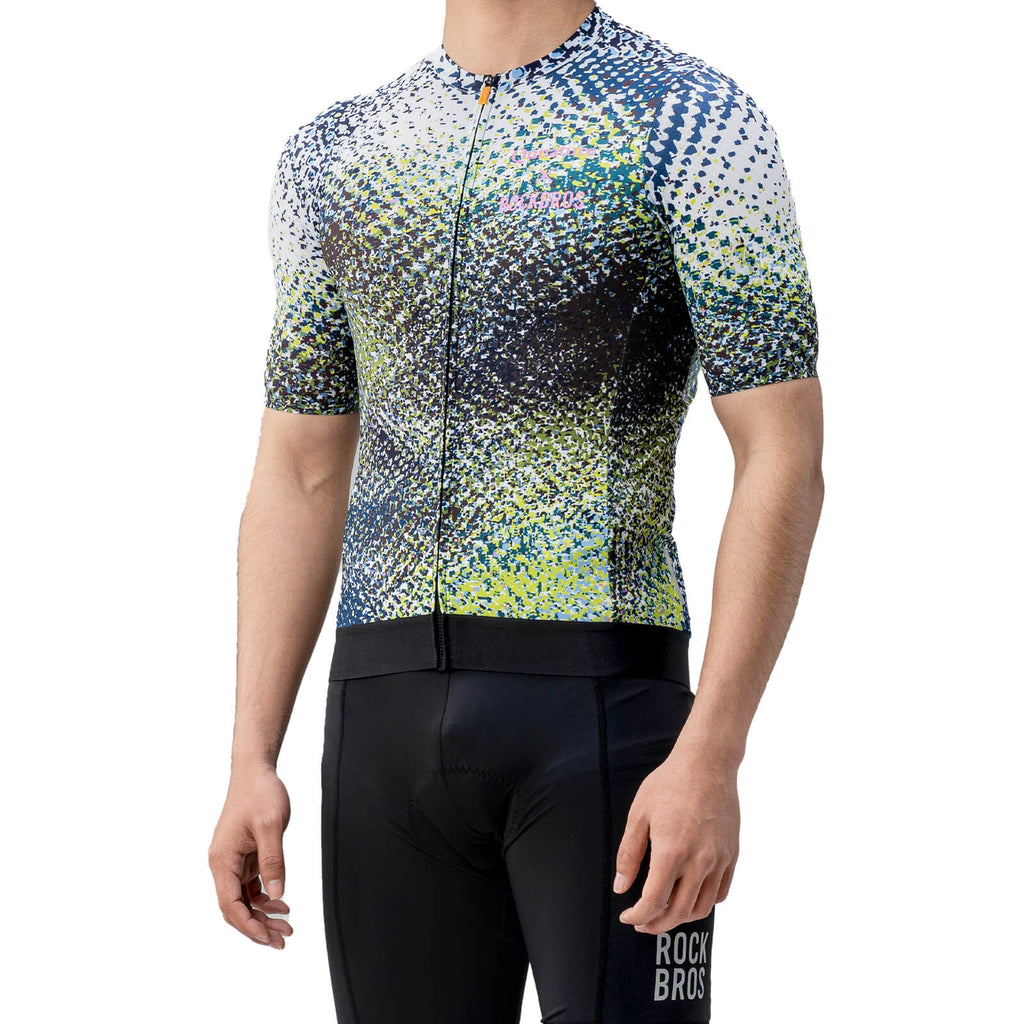 ROCKBROS Men's Camouflage Short-Sleeve Cycling Jersey