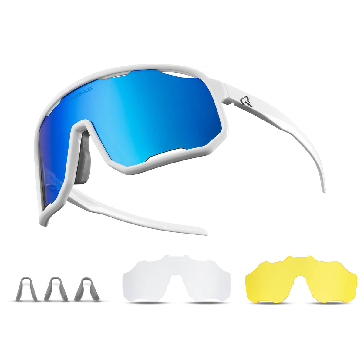 ROCKBROS TR90 Cycling Glasses – Interchangeable Lenses