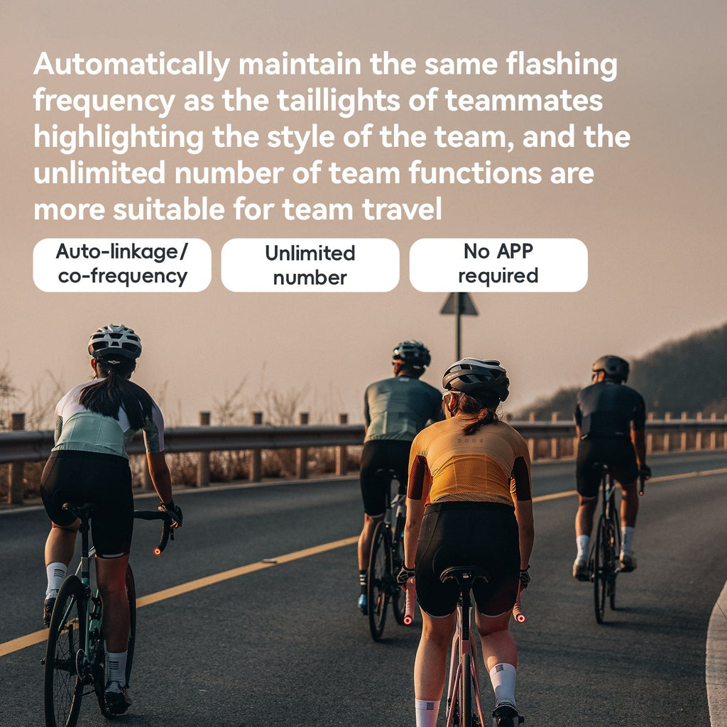 ROCKBROS R0 Smart Brake-Sensing Bike Tail Light