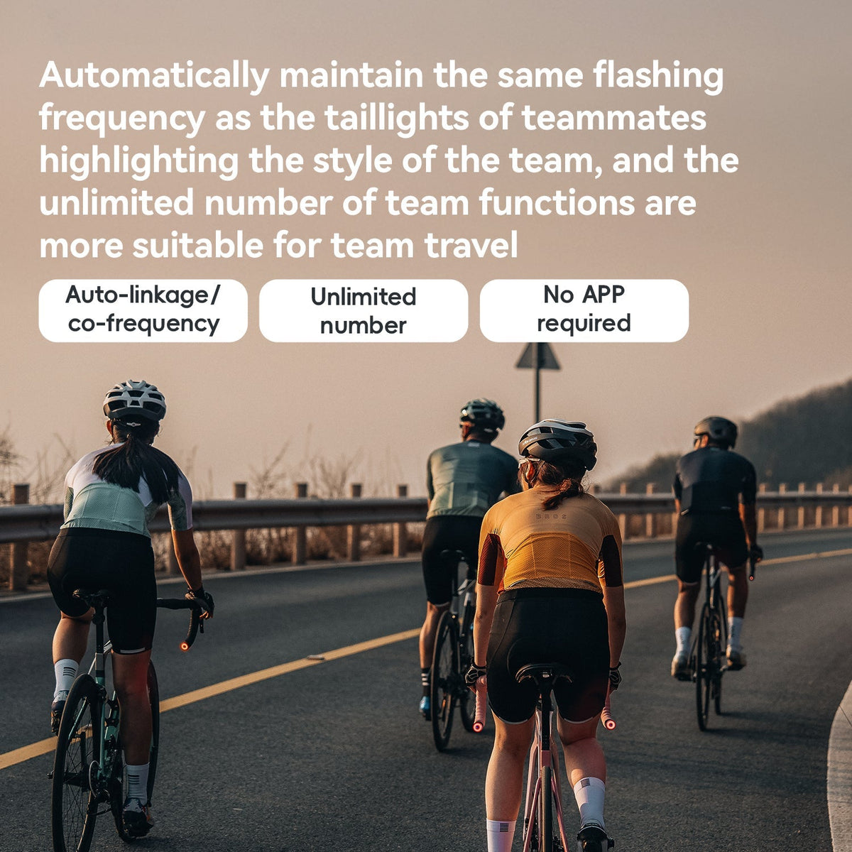 ROCKBROS R0 Smart Brake-Sensing Bike Tail Light
