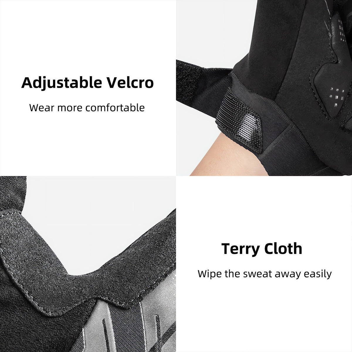 ROCKBROS Windproof Winter Cycling Gloves