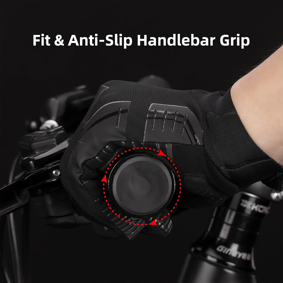 ROCKBROS Windproof Winter Cycling Gloves
