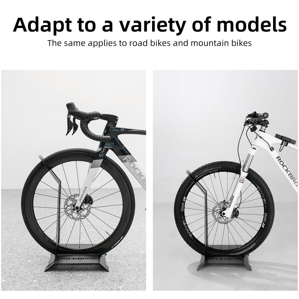 ROCKBROS L-Shaped Bicycle Floor Stand