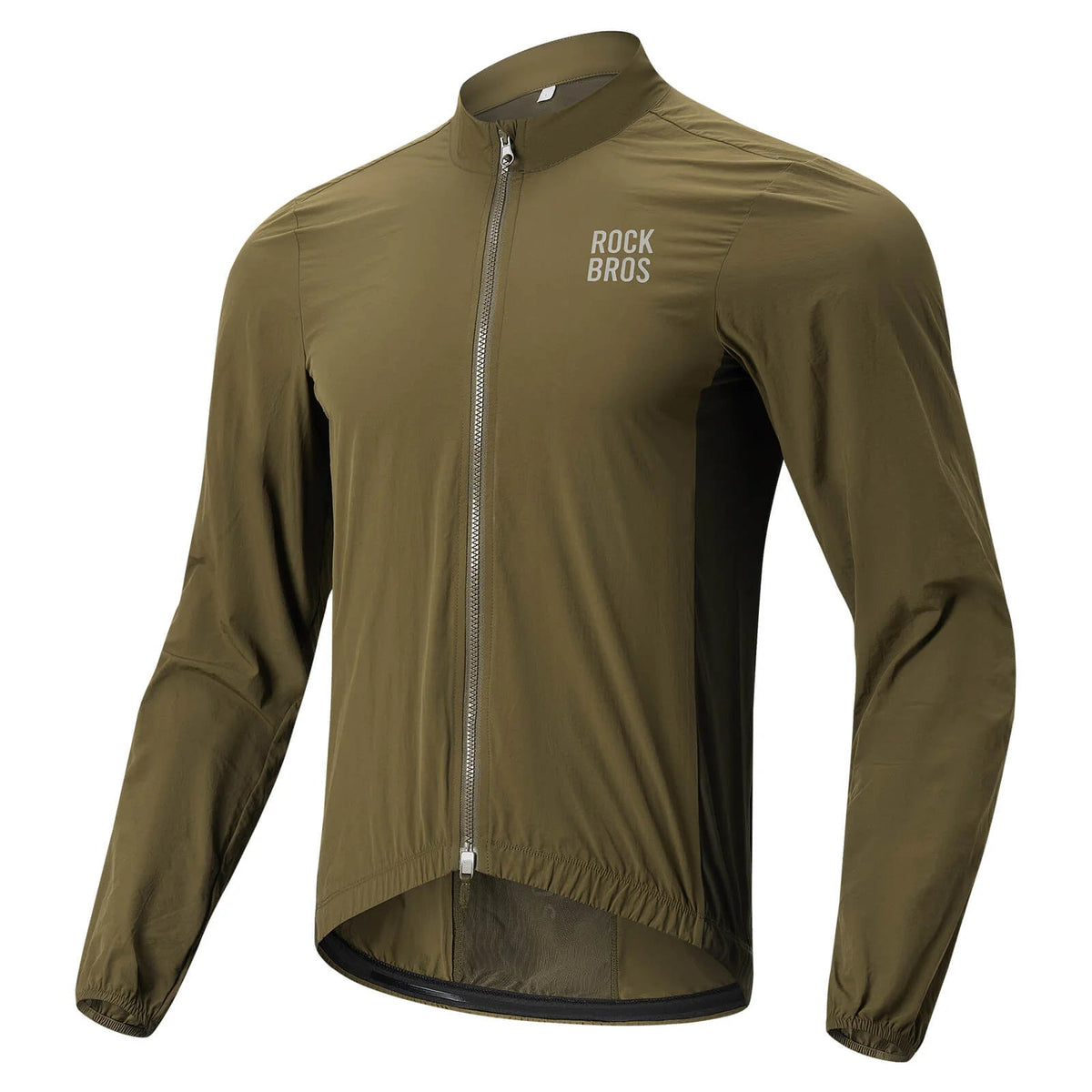 Foldable Long-Sleeve Cycling Windbreaker