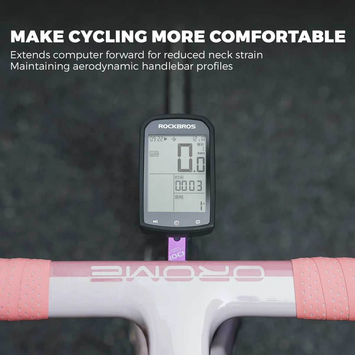 Aluminum Bike Computer & Camera Mount