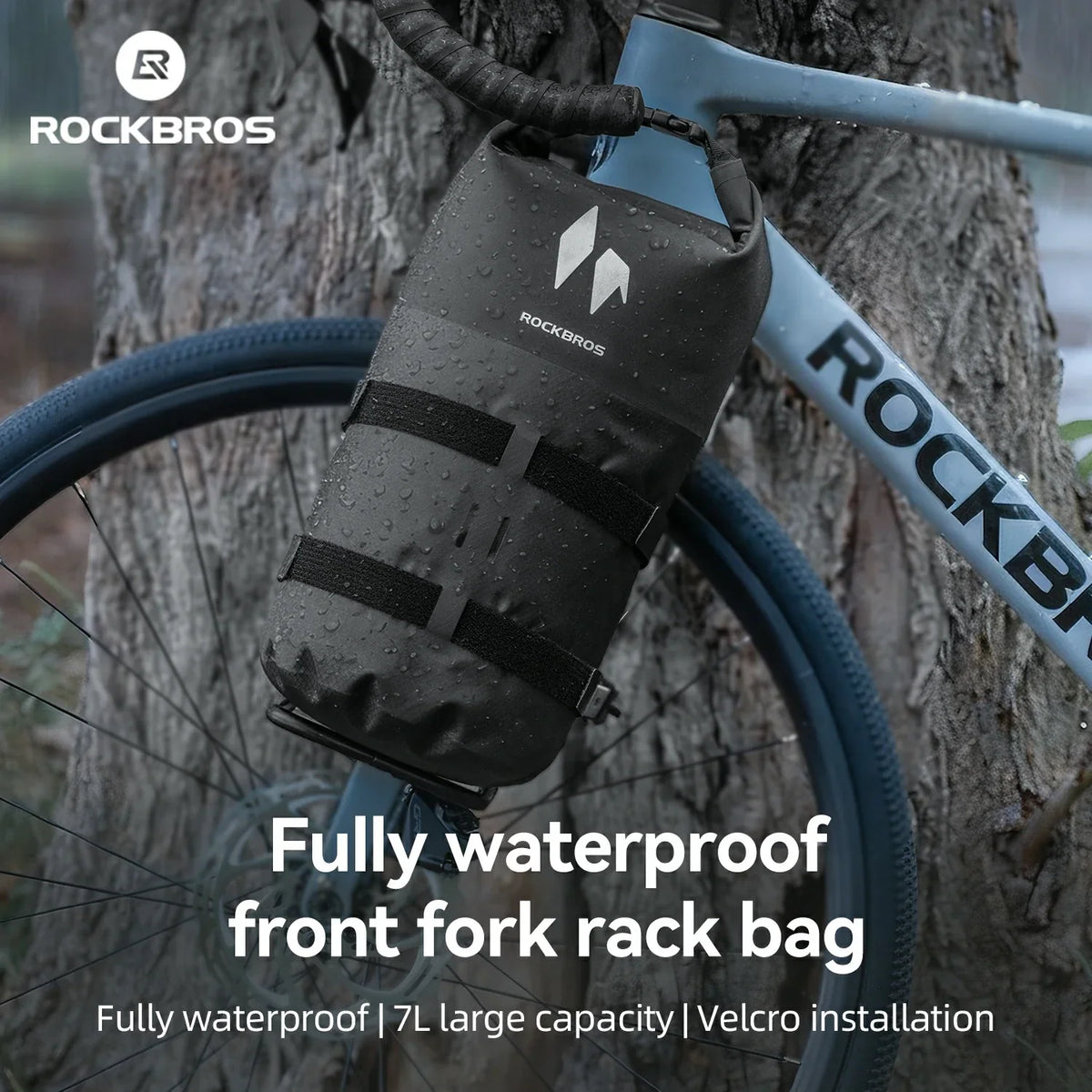RideMate Waterproof Fork Bag – 7L