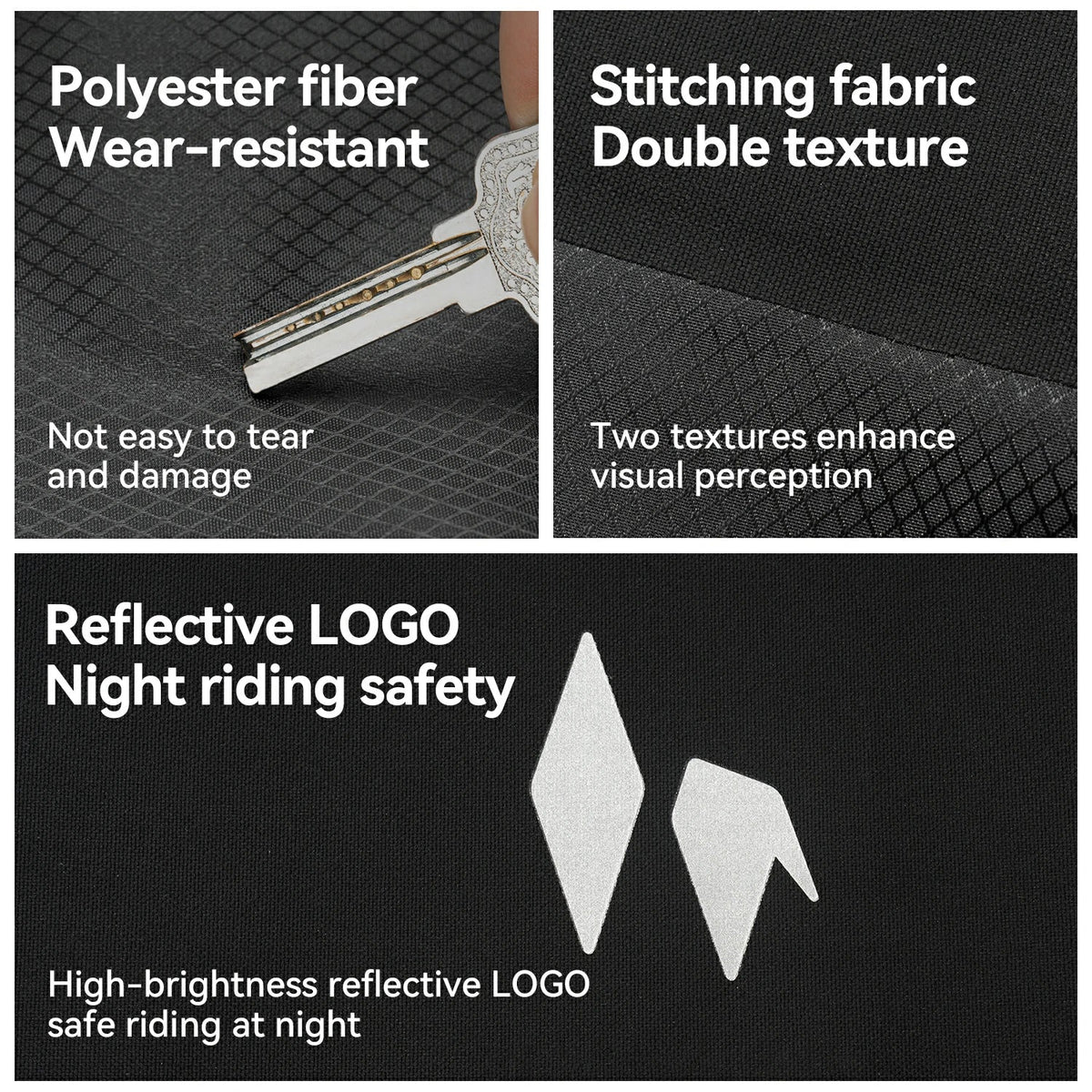 RideMate Waterproof Fork Bag – 7L