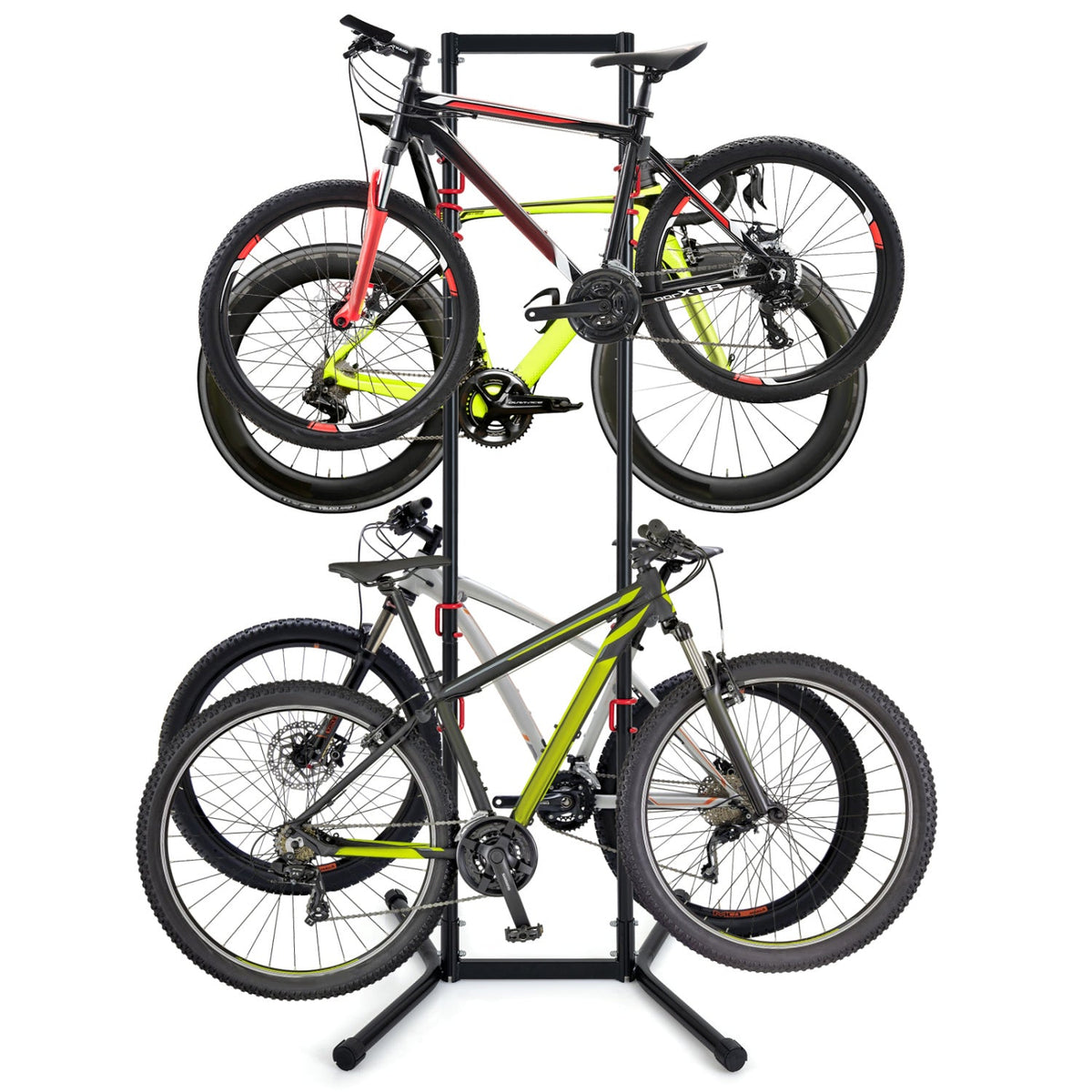 4-Bike Vertical Storage Rack with Adjustable Arms - view 4