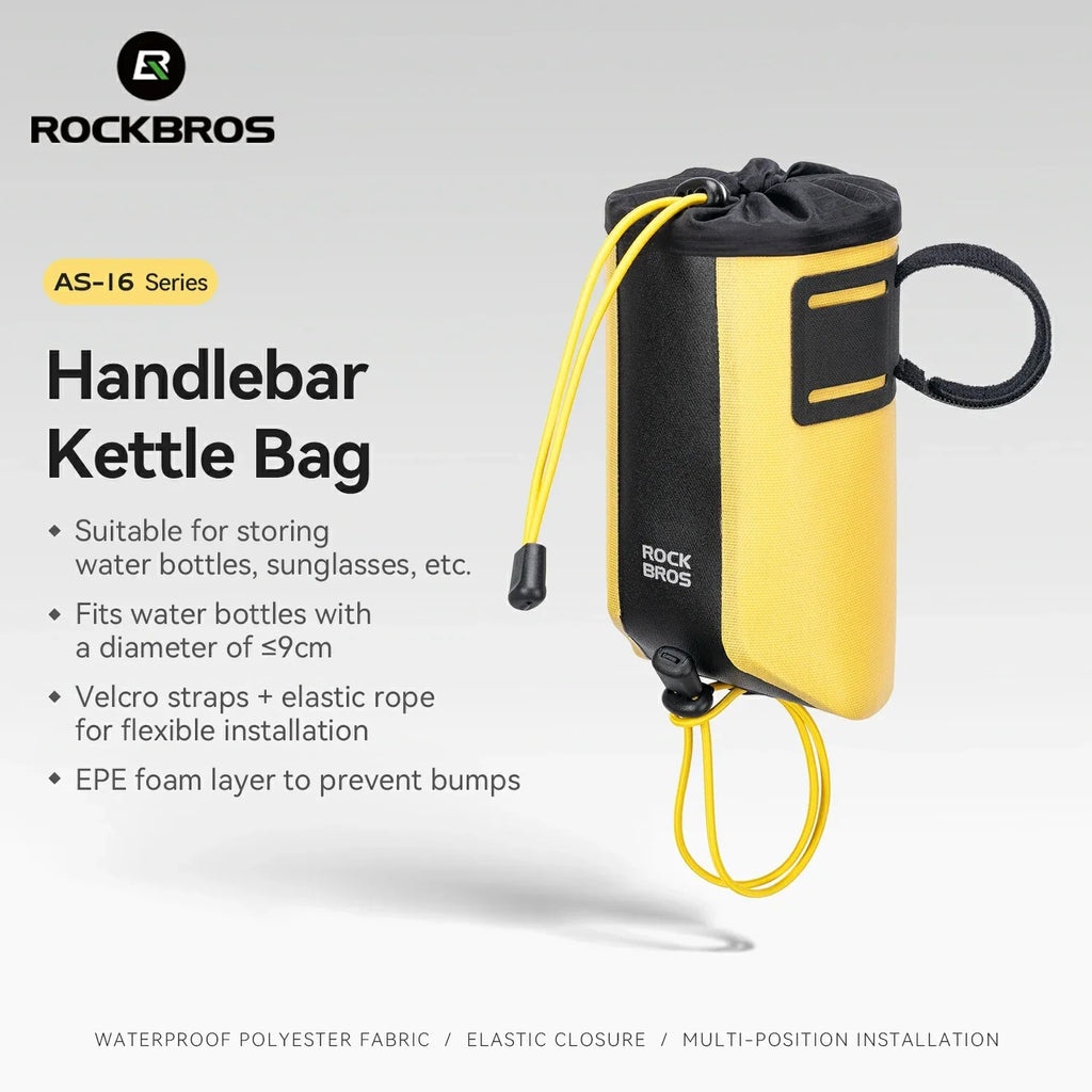 AS-162 Waterproof Handlebar Bottle Bag – 1L