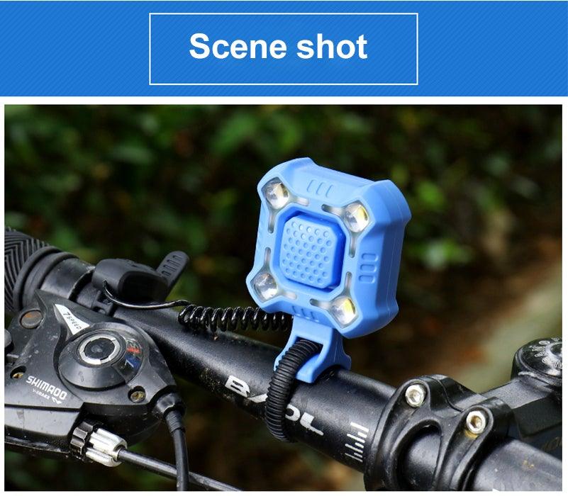 USB-Rechargeable Bike Headlight with Horn - view 8