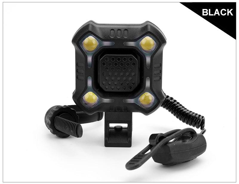 USB-Rechargeable Bike Headlight with Horn - view 22