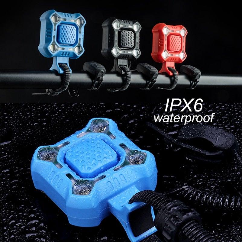 USB-Rechargeable Bike Headlight with Horn - view 17