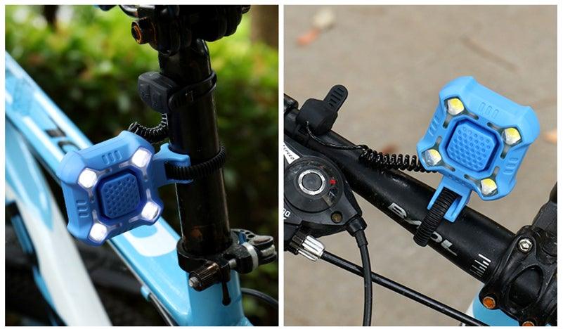 USB-Rechargeable Bike Headlight with Horn - view 5