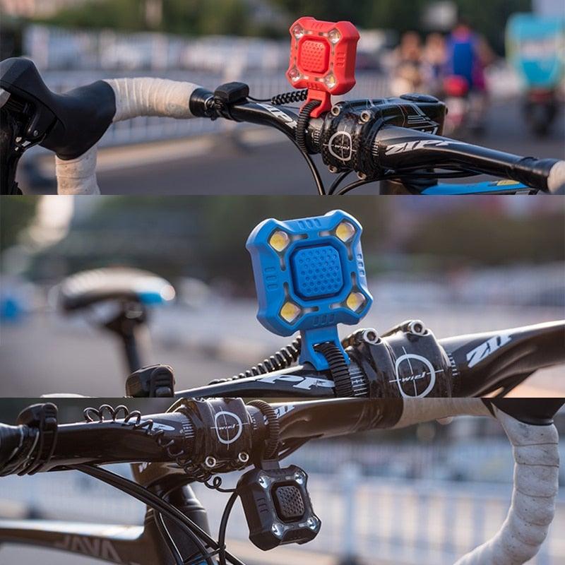 USB-Rechargeable Bike Headlight with Horn - view 12