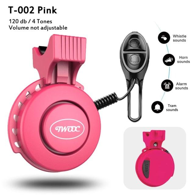 USB-Rechargeable Mini Bike Horn with 4 Modes - view 16