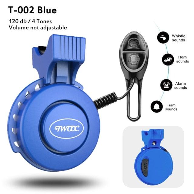 USB-Rechargeable Mini Bike Horn with 4 Modes - view 9