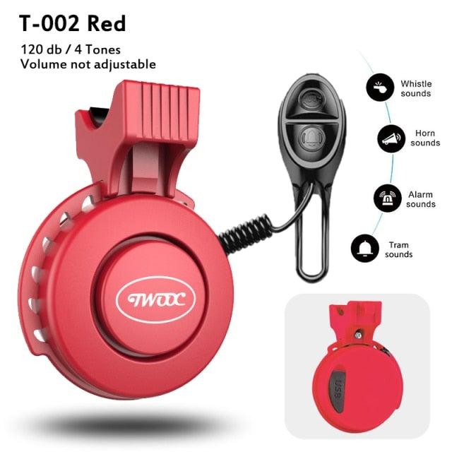 USB-Rechargeable Mini Bike Horn with 4 Modes - view 25