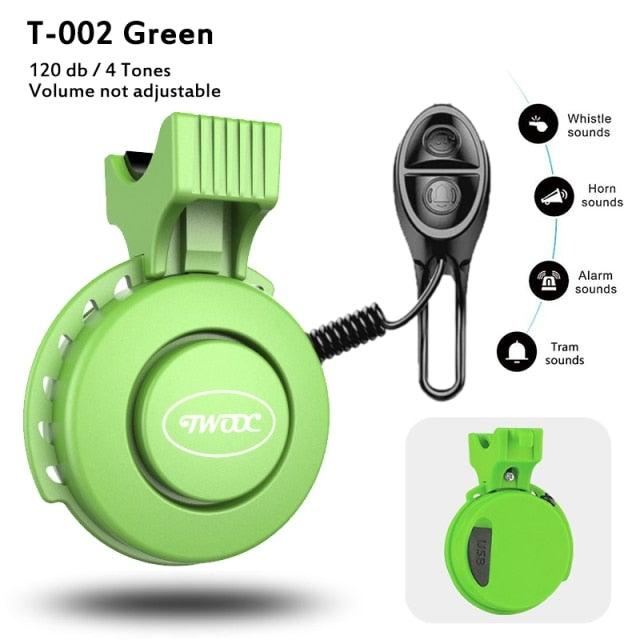 USB-Rechargeable Mini Bike Horn with 4 Modes - view 14