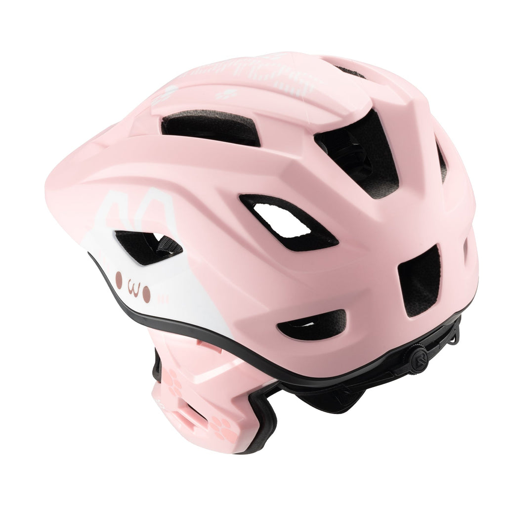 Kids' Cartoon Full-Face Bike Helmet