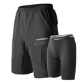 2-in-1 Casual Cycling Shorts with Padded Liner